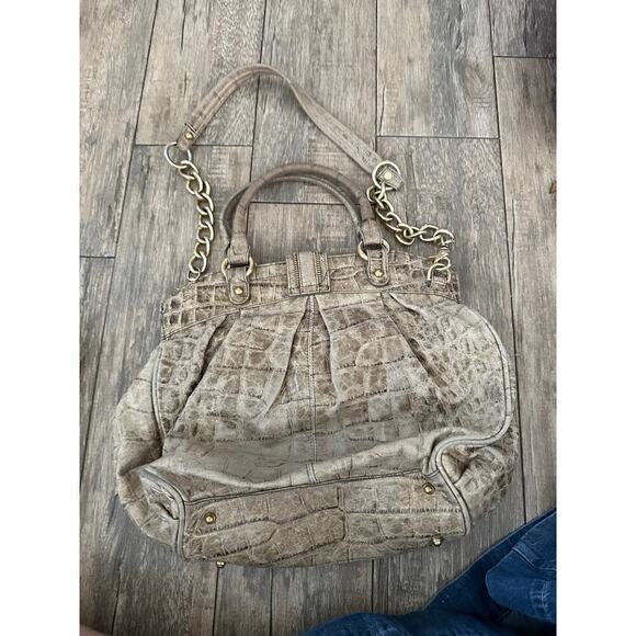 Brahmin Women's Adora Rose Antique Boulevard Distressed Leather Shoulder Handbag - Picture 6 of 13